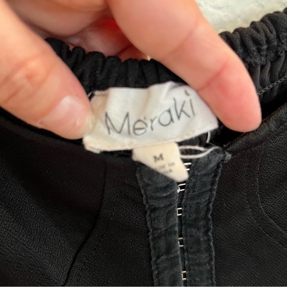 Black Corset Crop Top Structured Bustier Whimsy Goth Square Neck - Picture 4 of 9